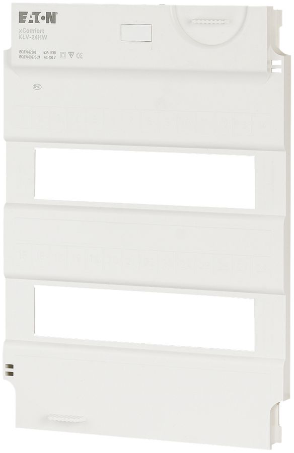 Geräteabdeckung ETN Hohlwand, 2-reihig