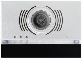 Plaque frontale pour module caméra et de haut-parleur Urmet Alpha, IP55, noir