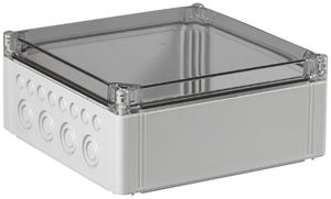 Apparategehäuse RW CUBO O 300×300×130 OPCM transparent