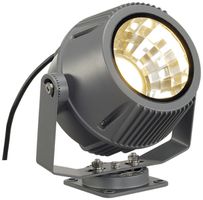 LED-Strahler SLV FLAC BEAM, 27W 1800lm 3000K IP65 grau