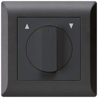 Interruttore/tasto rotativo INC per tapparella KLI nero