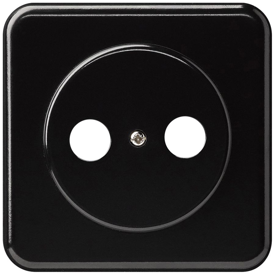 UP-Frontset basico für TV-R schwarz Ø58mm