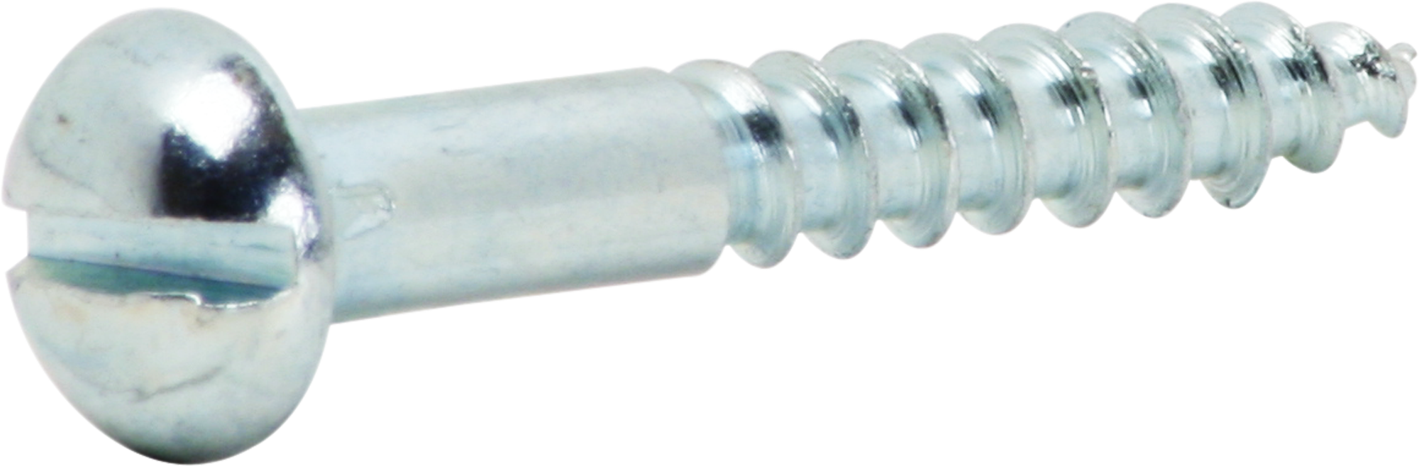 Vis à bois tête mi-ronde 6×40mm zinguée