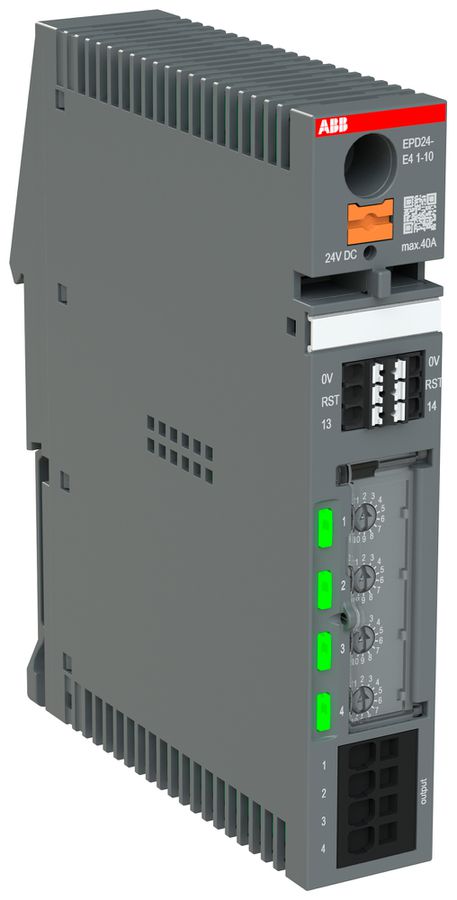 Geräteschutzschalter ABB EPD24-E4 24V elektronisch 1…10A NO