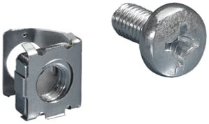 Dado a molla Rittal DK 7000.990 M6 acciaio 50pz