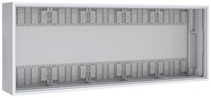Wandgehäuse PrismaSeT XL IP30 o.Tür 1300×500×210mm 5 Felder 3 Reihen