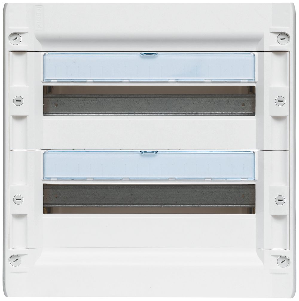 Distributore AP Legrand XL3-125 2 file, 36 moduli, bianco