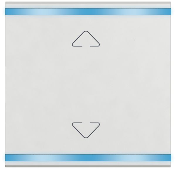 UP-Leuchtwippe Legrand weiss, AUF/AB 2 Modul