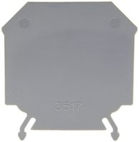 Abschlusswand Woertz 10mm² grau