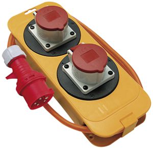 Distributore di corrente Brennenstuhl CEE16 2m 4×CEE16 400V IP44