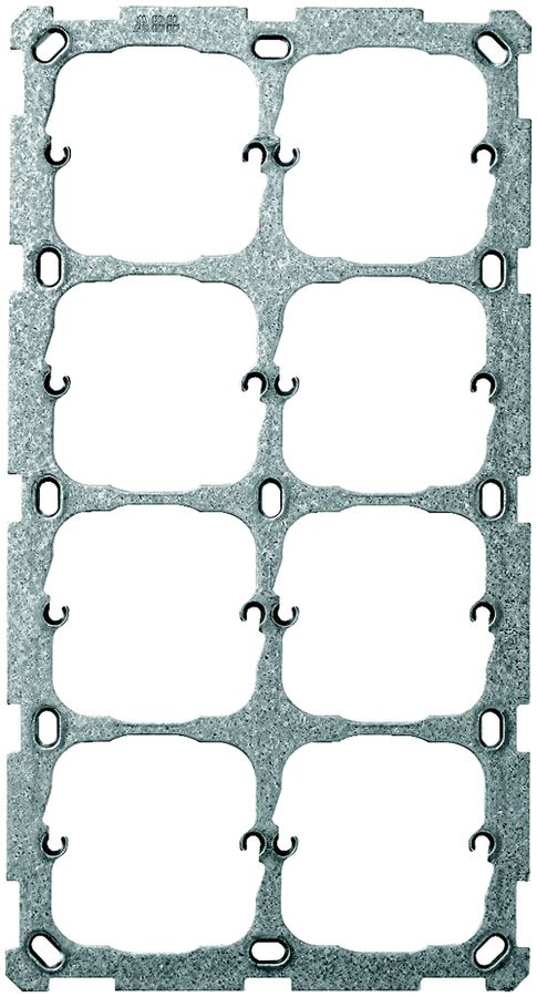 UP-Befestigungsplatte ABB 4×2 130×250mm