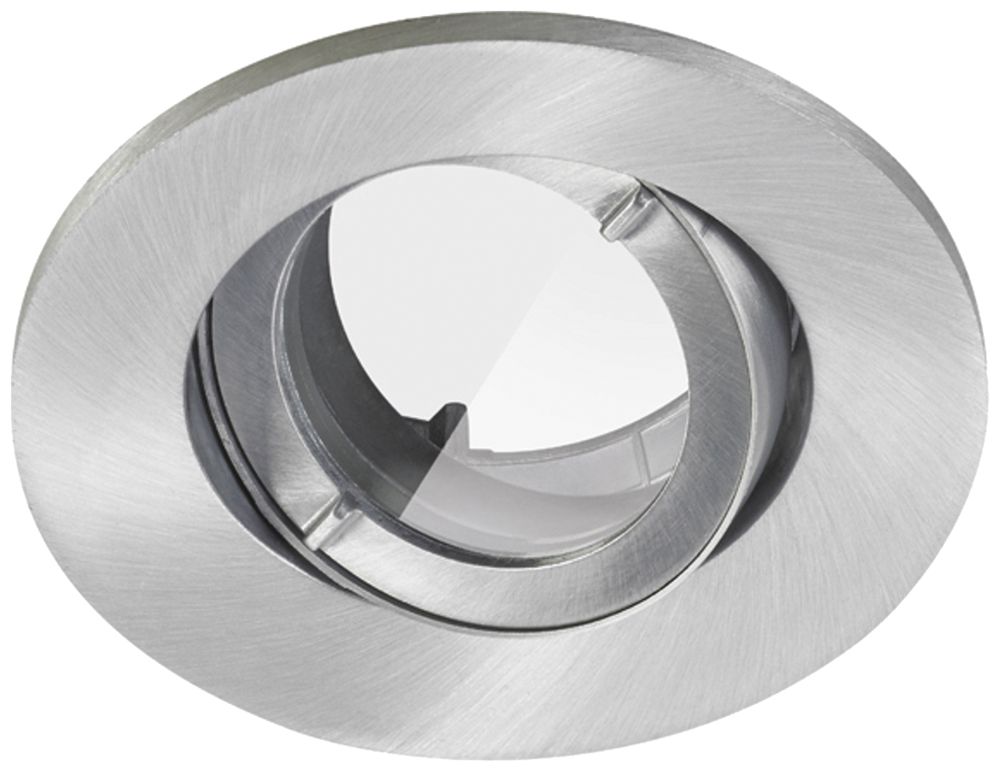 EB-Spot Sylvania Inset Trend 75 1×GU10 IP20/44 Ø95mm aluminium Indoor