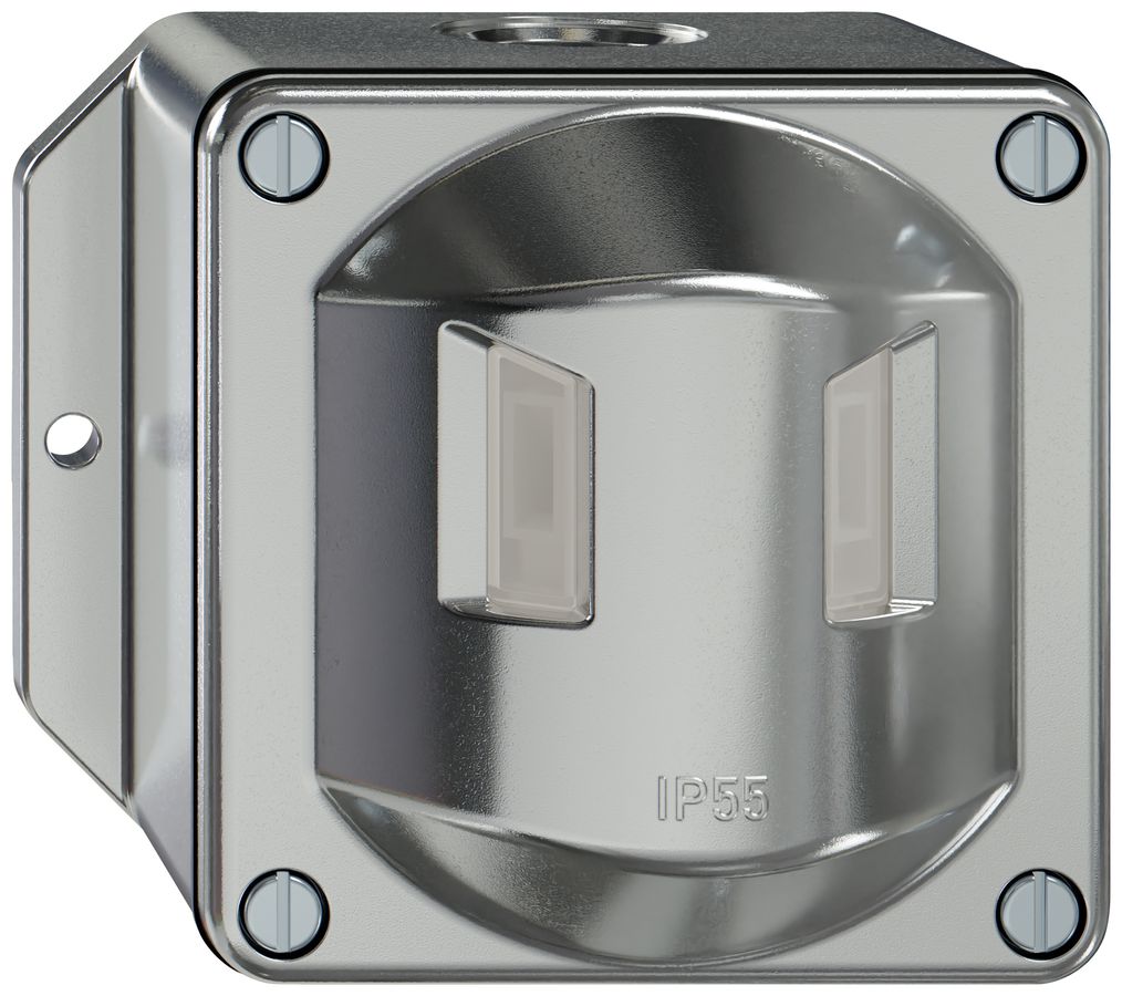 Rilevatore di movimento AP ELEMENT pirios PIR 180° IP55 alluminio