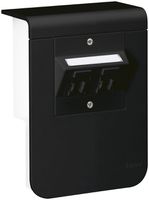 Geräteträger Hager für SL20115 schwarz 2×Kat.5e