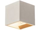 Lampada a muro SLV SOLID CUBE QT14, G9 230V IP20 grigio