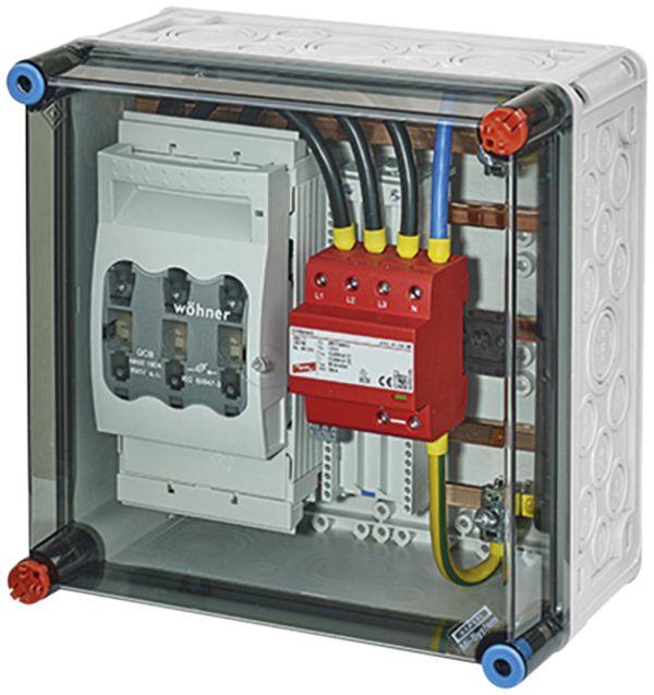 Boîtier de protection de surtension Hensel Mi SP 2262