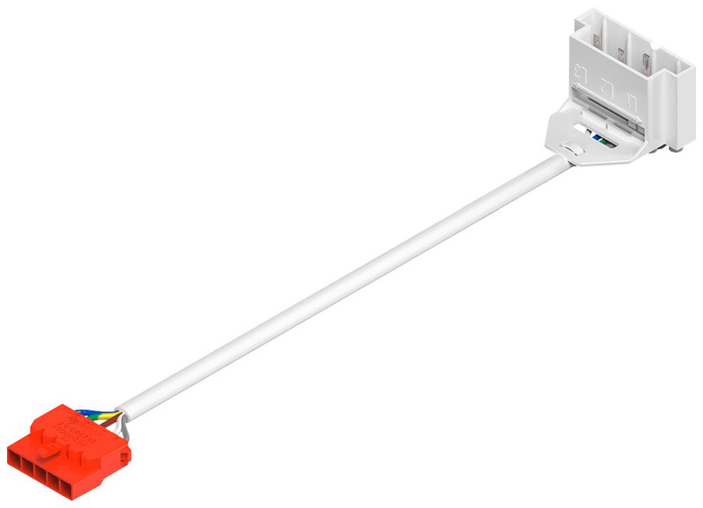 Cavo di allacciamento SLV Retro 5P102 5 poli 300mm bianco