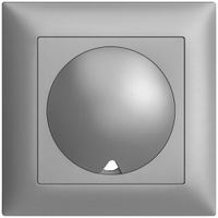 Kit frontal ENC EDIZIOdue silver pour interr. & contact à tirage