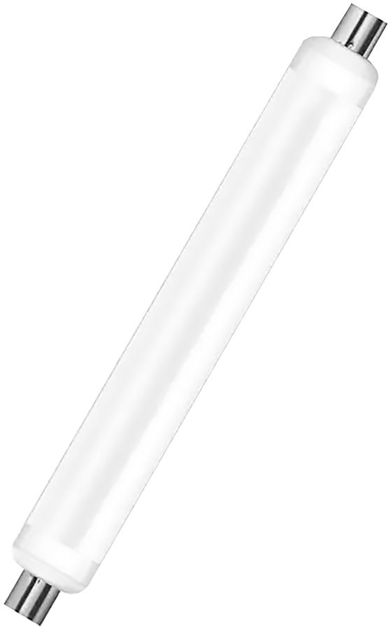 Lampada soffitto LED ELBRO base S19, 9W, 240V, 850lm, 2700K, 38×480mm, opale