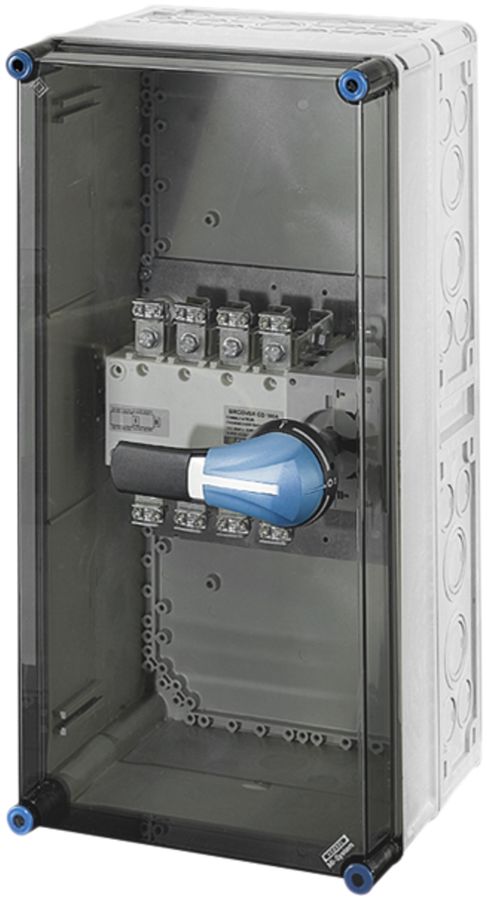 Scatola interruttore di carico Hensel Mi, 160A 4 poli+PE