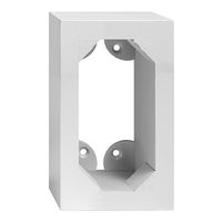 AP-Holzrahmen Edizio 2×1 ws