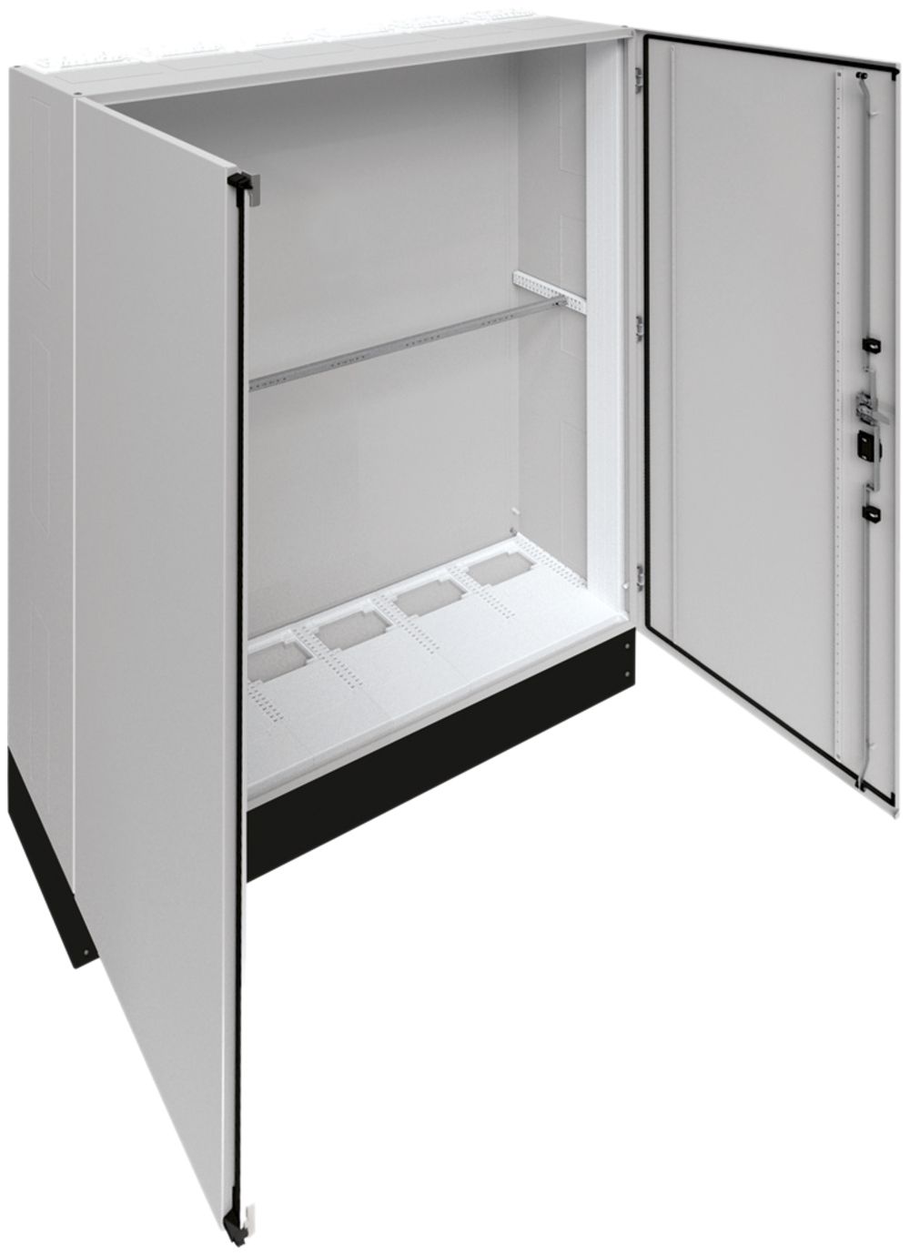 Armadio Hager univers CP I 1850×1550×400mm con zoccolo 200mm IP55