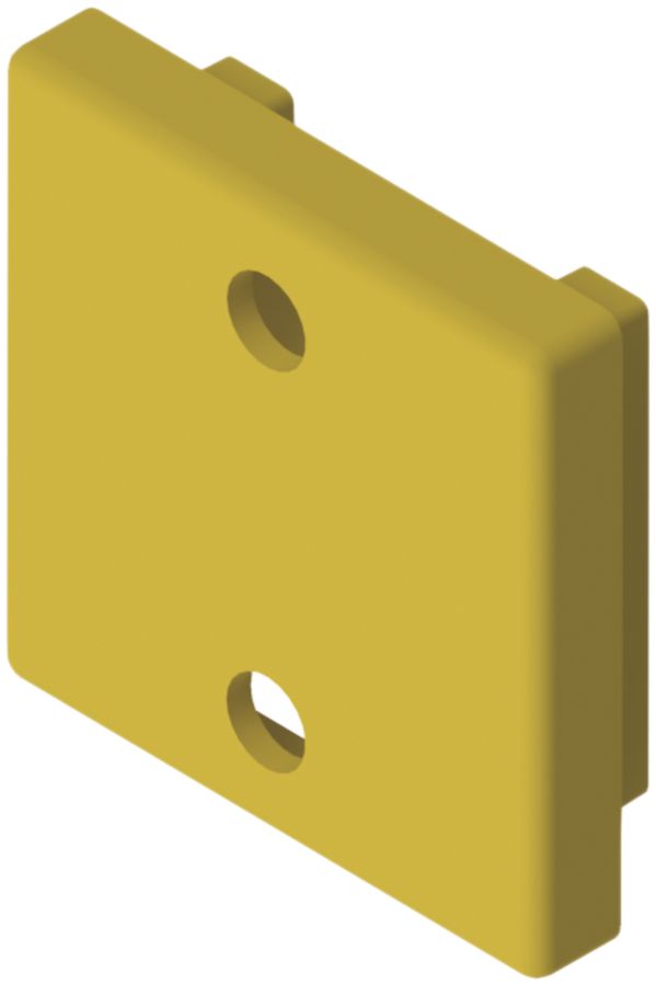 Capot de protection Lanz pour  profil U 50x50mm Lanz, h.30mm