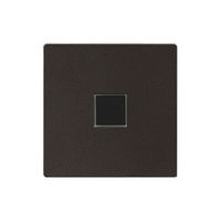 Abdeckset EDIZIOdue elegance für 1×Taster moca