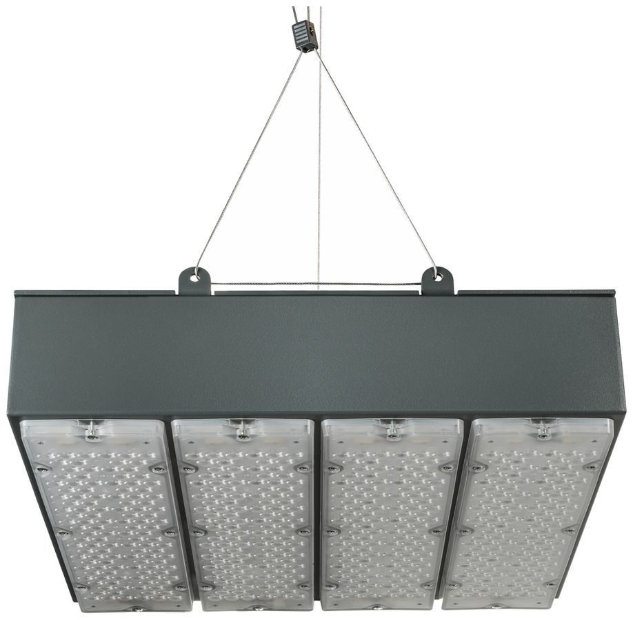 LED-Hallenstrahler Sylvania KubiXx AISLE 110W 19700lm 840 IP65 DALI 330×370