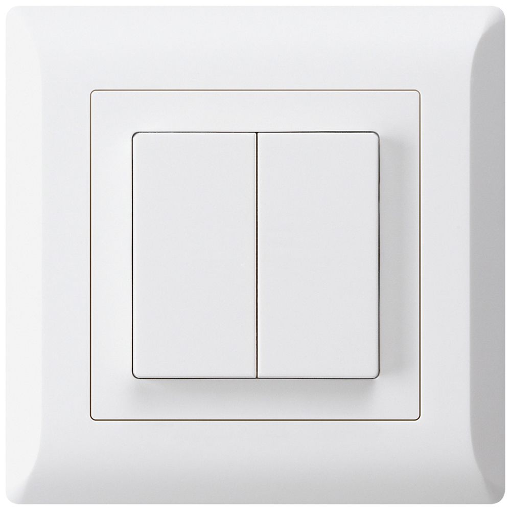 UP-Schalter kallysto.line 3/1P+AR/1 weiss