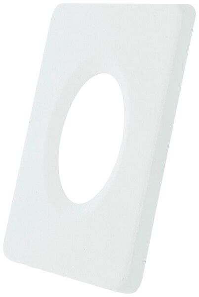 Zierring DOTLUX für MULTISCREW eckig weiss matt