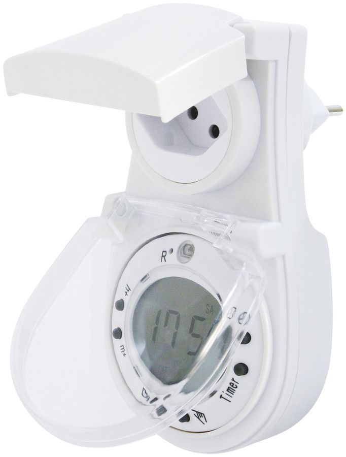 Zeitschaltuhr Steffen Digit. IP44 T12/T13 KS.CD.9 Progr. mit Sensor