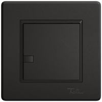 Poussoir universel ENC EDIZIO.liv UNI SNAPFIX® 12…48V s.LED 1× comm.1T no