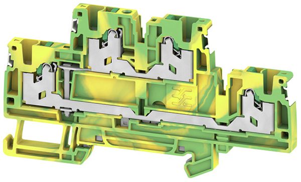 Borne de terre joignable WM S2T 0.5…2.5mm² snap-in DIN35 vt-jn