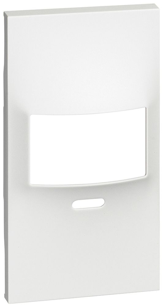 Cache Living Now 2 modules pour détecteur de mouvement avec interrupteur blanc