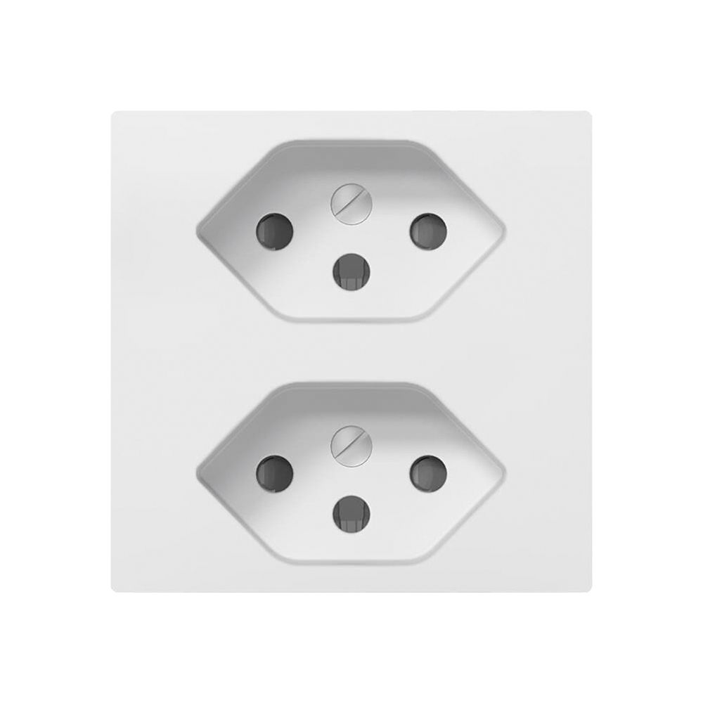 Presa Sidus E 2×T13 bianco