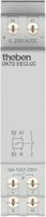 REG-Stromstossschalter Theben OKTO ES12-UC, 1S 16A 8…230VUC, 1TE