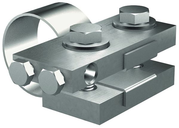 Rohr-/Kontaktbride Flury RE 35 Inox A4, Rohr-Aussen Ø 63.7mm