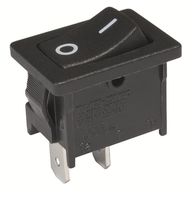 EB-Wippschalter ELBRO 10A/250V 1L, schwarz