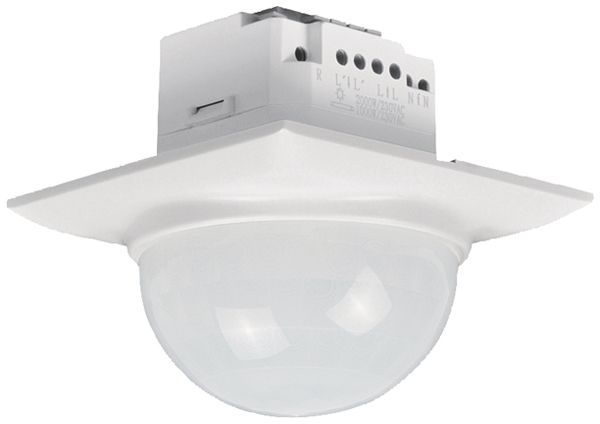 Détecteur de mouvement ENC Swiss Garde 360 Premium, blanc