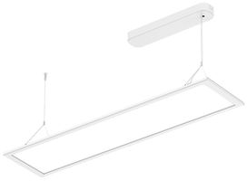Lampada sospesa LED DOTLUX FLATtwice 40W 4200lm 4000K DALI bianco