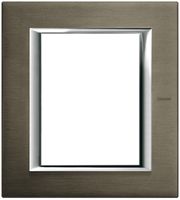 Telaio Axolute bronzo spazzolato, 141.5×127mm