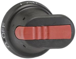 Poignée pistolet ABB pour OT16-125F noir IP65 axe 45mm verrouillable