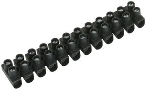 Klemmenleiste Electro Terminal 12P 2.5…10mm² 450V schwarz