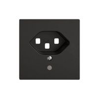 Montageset EDIZIO.liv SNAPFIX® für Steckdose T23 mit Frontlinse sz