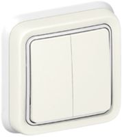 Interruttore a bilico INC PLEXO 1/3+3/1L bianco