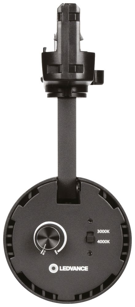 Spot LED LEDVANCE TRACKLIGHT 30W 2400lm 3000K 1-10V AD3PH Ø80×189mm noir