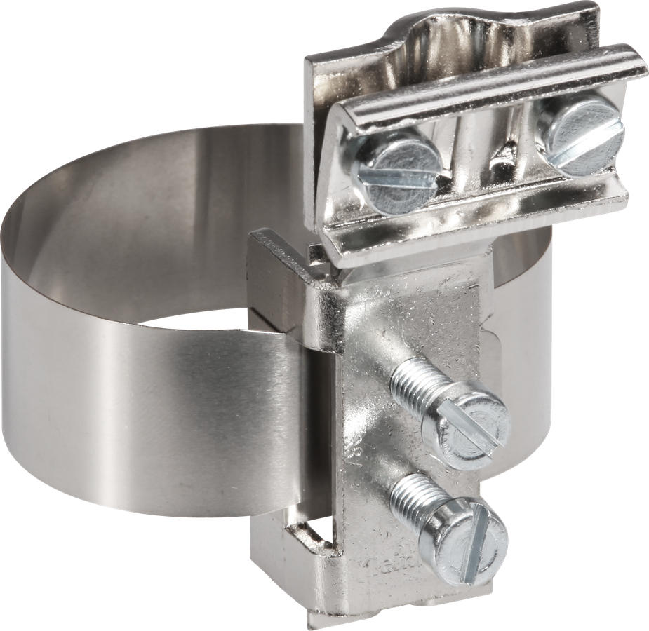 Collier de mise à terre 3/4…6" 25…70mm² fixation verticale