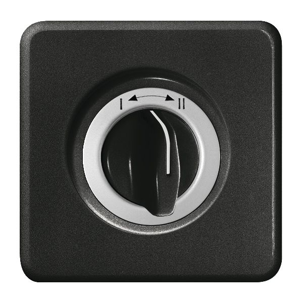 UP-Frontset I-II schwarz, für Schwenktaster FH