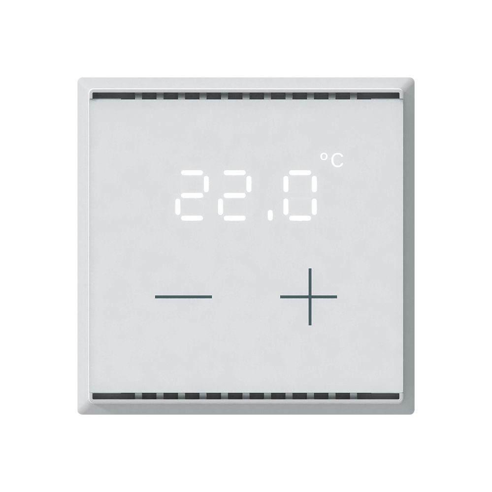Raumthermostat KNX KAL mit Display LED weiss